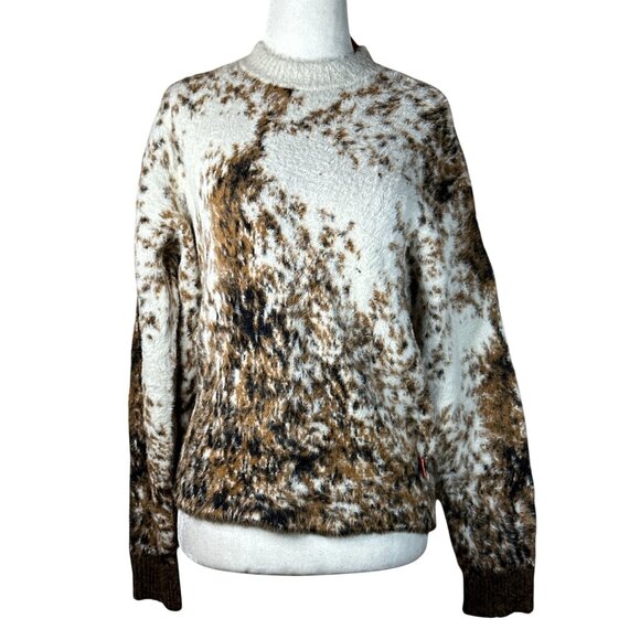 Diesel Itello Sweater in Chocolate Small New Mens Knit Pullover Top - Picture 5 of 16